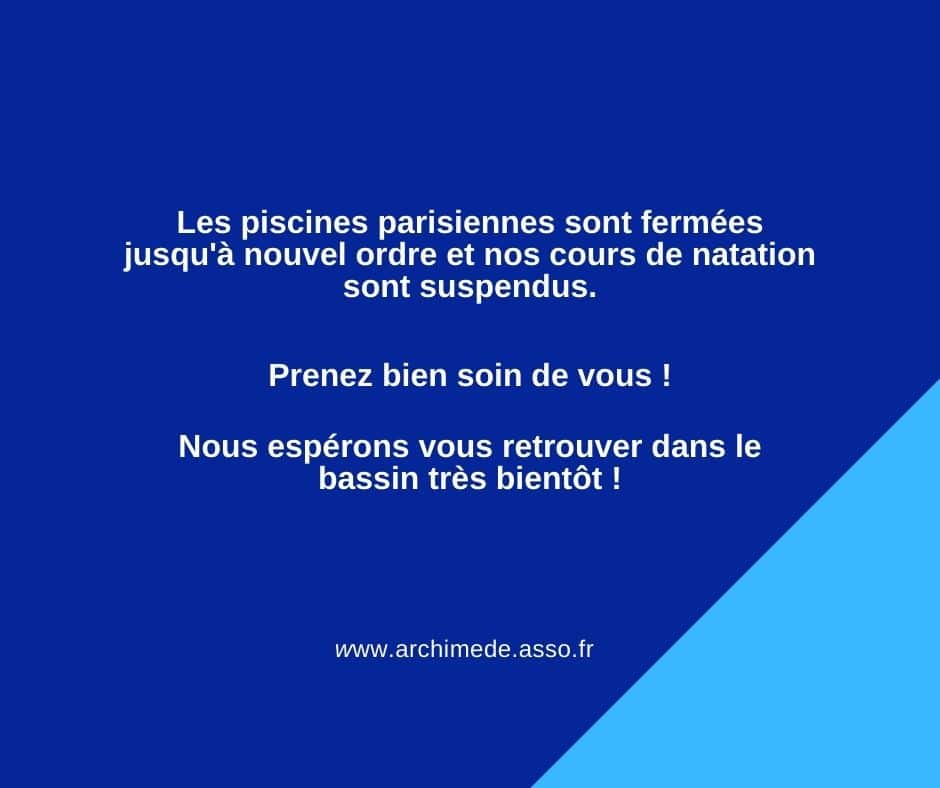 Fermeture avril 2021
